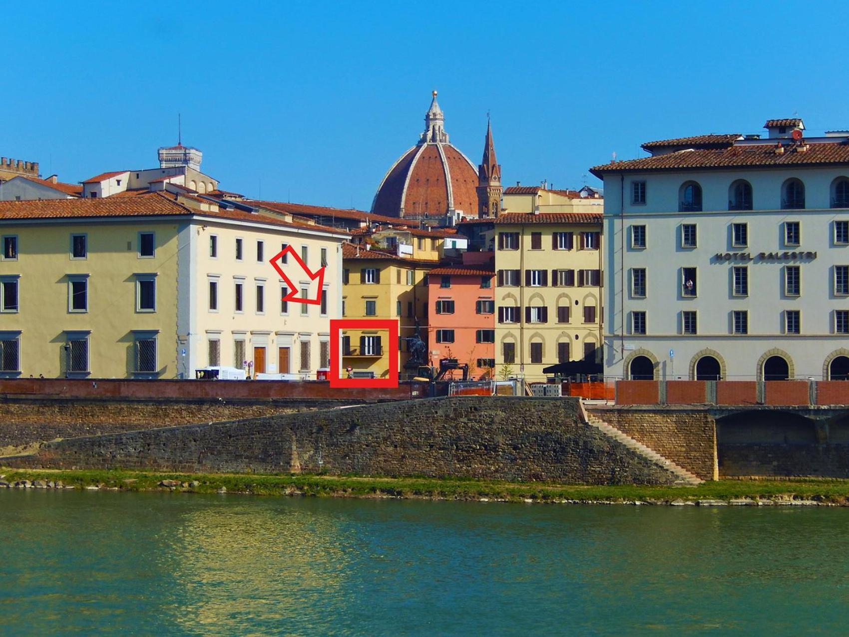 3 Master Bedrooms With Balcony On The River With Views Firenze Kültér fotó